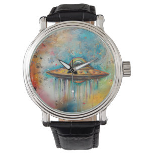 Grappige UFO Horloge