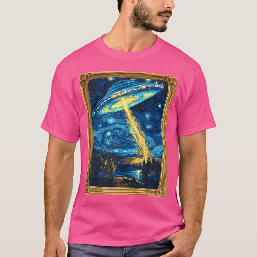 Grappige ufo t-shirt (Voorkant)