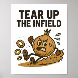 Grappige Ui Ringen Verkoop Se Infield Handschoen Z Poster