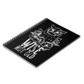 Grappige uil citaat wijs niet oud notitieboek (Linkerzijde)