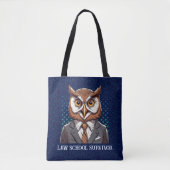 Grappige Uil Gifts voor Law Student Advocaat Handh Tote Bag (Voorkant)