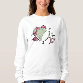 Grappige Uil Go Yoga Quote Grappige quotes Trui