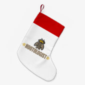 Grappige Uil Kleine Kerstsok (Voorkant (Hangend))