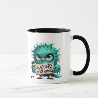 Grappige Uil Koffiemok, Koffiemok Op Mok