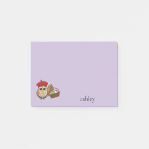 Grappige Uil Pasen Ei Hunt   personaliseren Post-it® Notes