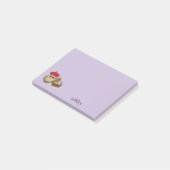 Grappige Uil Pasen Ei Hunt | personaliseren Post-it® Notes (Schuin)