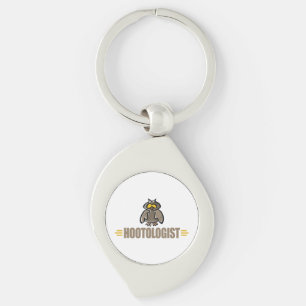 Grappige Uil Sleutelhanger