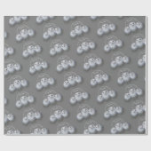 Grappige Uil We Willen Voor Kerstmis ... Sneeuwuil Cadeaupapier (Vlak)