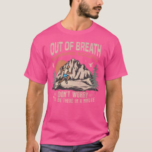 Grappige Uit De Adem Hardloop Vereniging Geen Zorg T-shirt