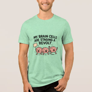 Grappige uitdrukkingen Tri-Blend shirt