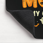 Grappige uitgeputte moeder is mijn Halloween-kostu Muismat (Hoek)
