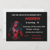 Grappige uitnodiging voor feestje (Voorkant)