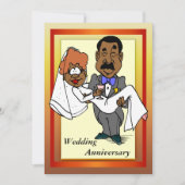 Grappige uitnodiging voor huwelijksverjaardag (Voorkant)