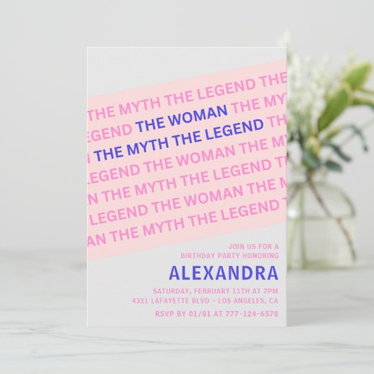 Grappige uitnodigingen voor 70e verjaardag Quote W (Staand voorkant)