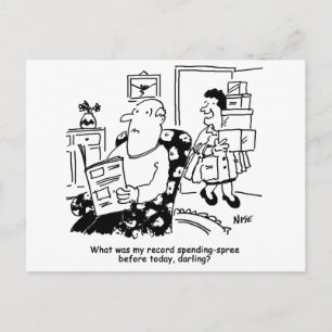 Grappige uitspatting recorduitgave briefkaart