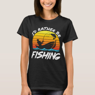 Grappige uitspraak Angler, de grootte is cruciaal T-shirt