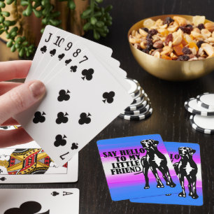 Grappige uitspraak over Dogue de Bordeaux Pokerkaarten