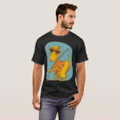 Grappige uitspraak voor vissers t-shirt (Voorkant volledig)