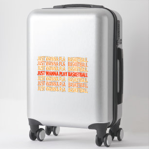 Grappige uitspraken over basketbalspeler sticker