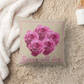 Grappige uitspraken over rozen en liefde kussen (Deken)