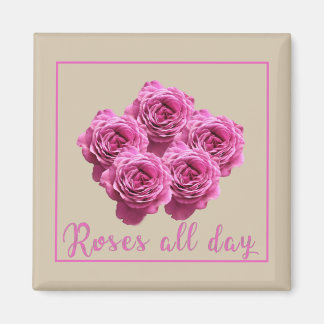 Grappige uitspraken over rozen en liefde magneet