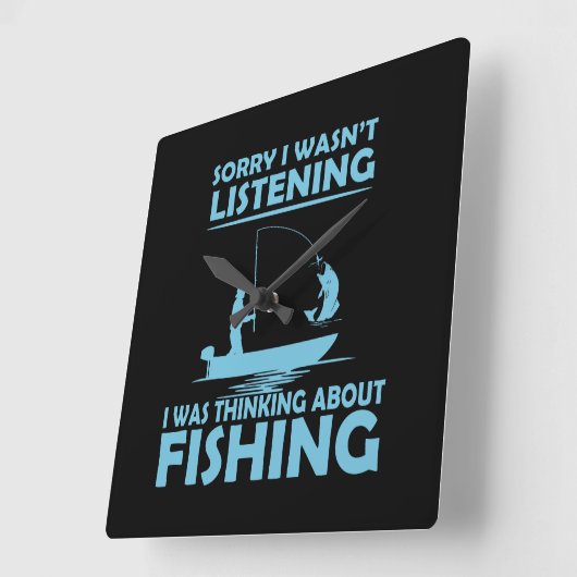 Grappige uitspraken over vissen vierkante klok (Hoek)