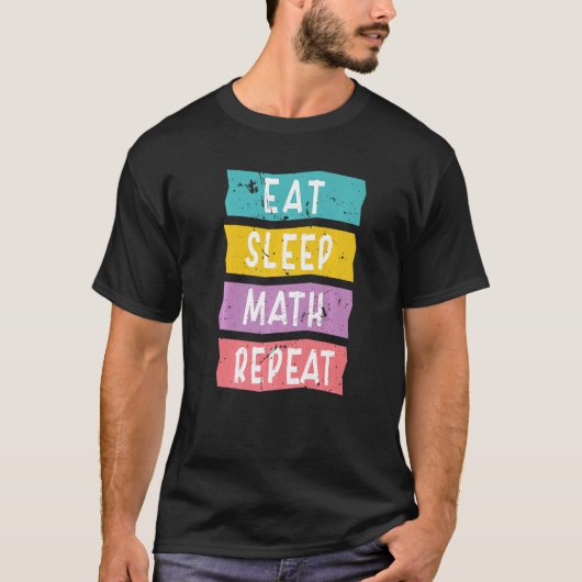 grappige uitspraken over Wiskunde leraar mannen di T-shirt (Voorkant)