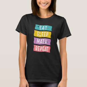 grappige uitspraken over Wiskunde leraar mannen di T-shirt