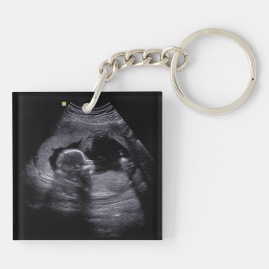 Grappige uitspraken voor grootouders-to-be sleutelhanger (Achterkant)