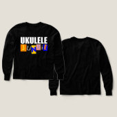 Grappige Ukulele (Voorkant /achterkant)