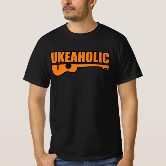 Grappige Ukulele T-shirt (Voorkant)