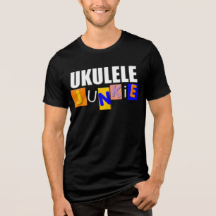 Grappige Ukulele Tri-Blend Shirt