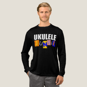 Grappige Ukulele Tri-Blend Shirt