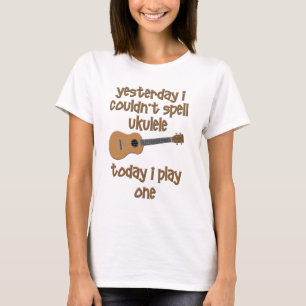 grappige ukulele uke t-shirt