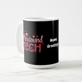Grappige Ultrasound Tech Valentijnsdag Ideeën Koffiemok