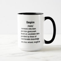 Grappige Umpire Definition geschenken voor mannen 