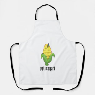 Grappige Uni Corn Eenhoorn Corn Liefhebbers Corn B Schort
