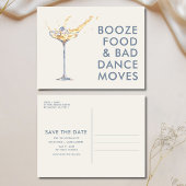 Grappige unieke bruiloft Save the Date Aankondigingskaart