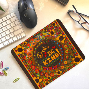 Grappige unieke kerel zijn vriendelijke Daisy vrie Muismat