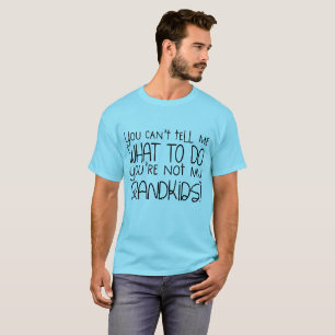 grappige unisex woord art Grote ouders T-shirt