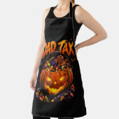 Grappige Vader Belasting Halloween Pompoen Schort (Insitu)