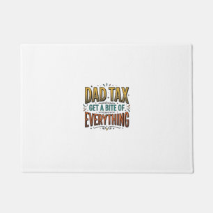 Grappige Vader Belasting Vintage Gravure Shirt Ont Deurmat