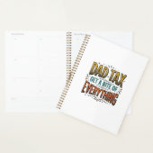 Grappige Vader Belasting Vintage Gravure Shirt Ont Planner (Display)