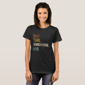 Grappige Vader Beste Tijger Grootvader Ooit Shirt  (Voorkant volledig)