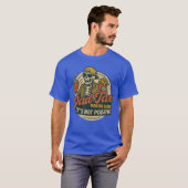 Grappige vader bijpassende vader belasting zorgt e t-shirt (Voorkant volledig)