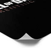 Grappige vader Call of Daddy Ouderschap Ops Gift Poster (Hoek)