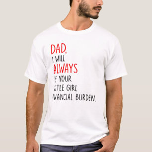 Grappige Vader dochter bond, Familie ondersteuning T-shirt