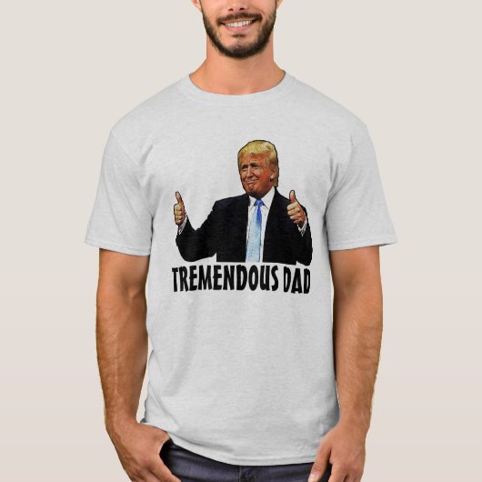 GRAPPIGE VADER DONALD TRUMP T-SHIRTS (Voorkant)