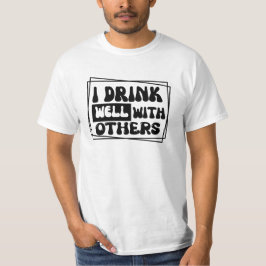 Grappige vader Drink design T-shirt