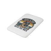 Grappige Vader Duitse Herdersmelk Retro Shirt Ontw Badmat (Gekanteld)
